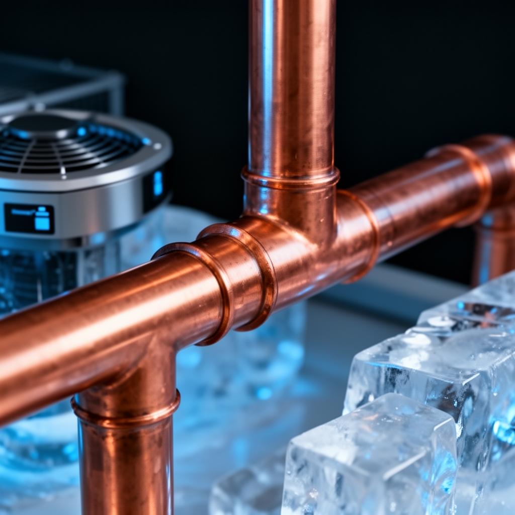 Premium copper plumbing and HVAC components